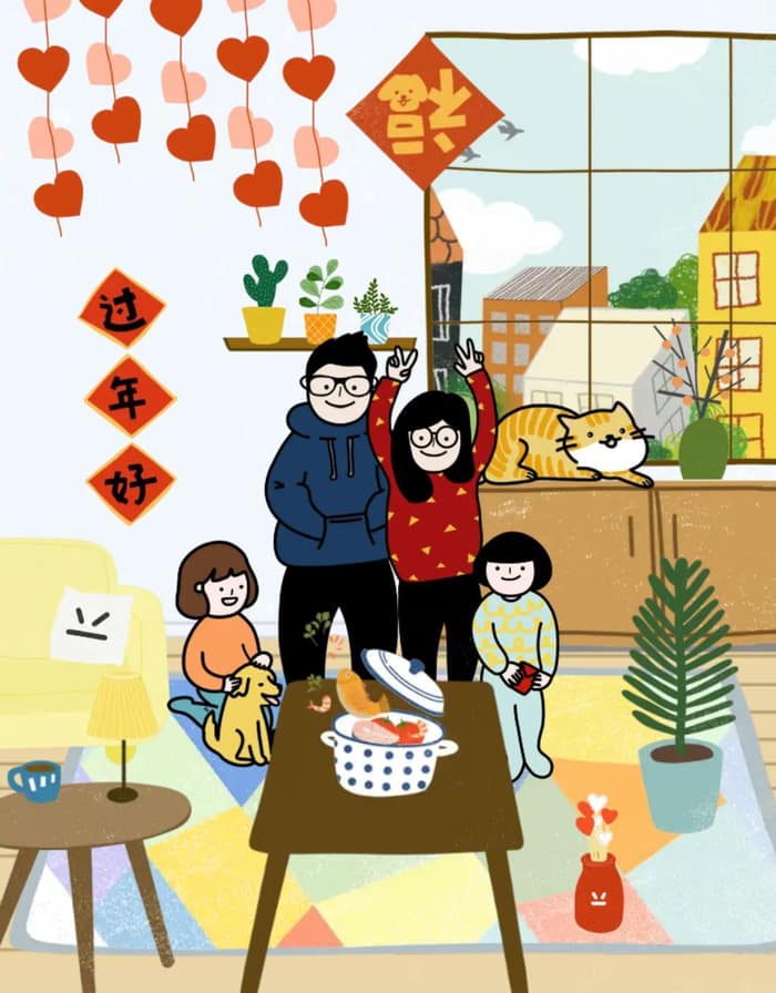祝大家旺東旺西旺，都旺