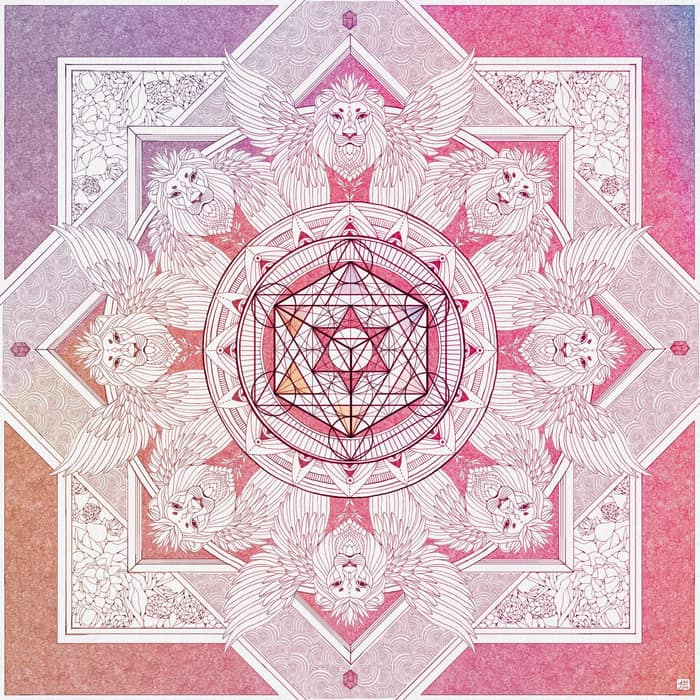 迫不及待想將所有美好都放進這方巾圖騰裡呀